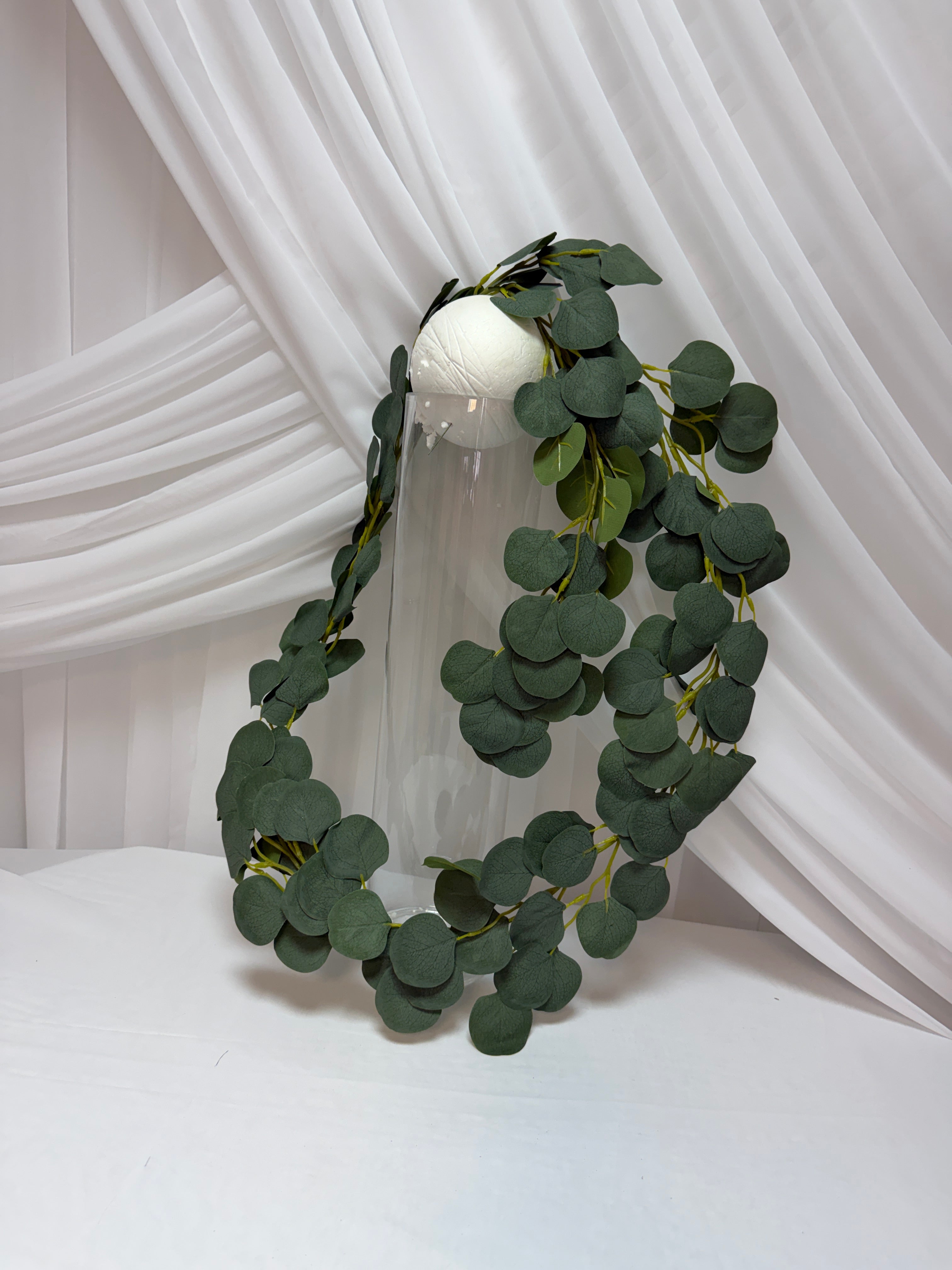 Ghirlanda Frunze Eucalipt Verde