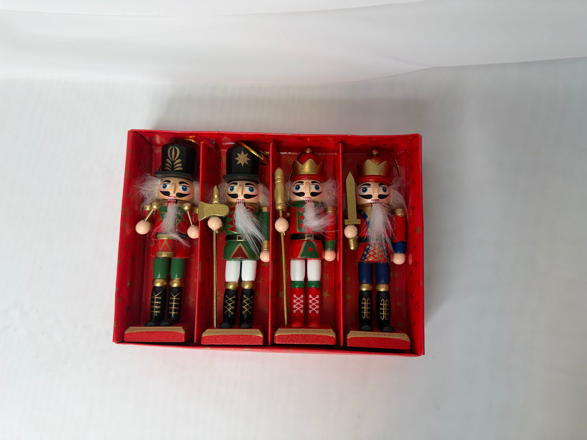 Figurina Lemn Spargator de Nuci/Soldat 4/set 12,5cm