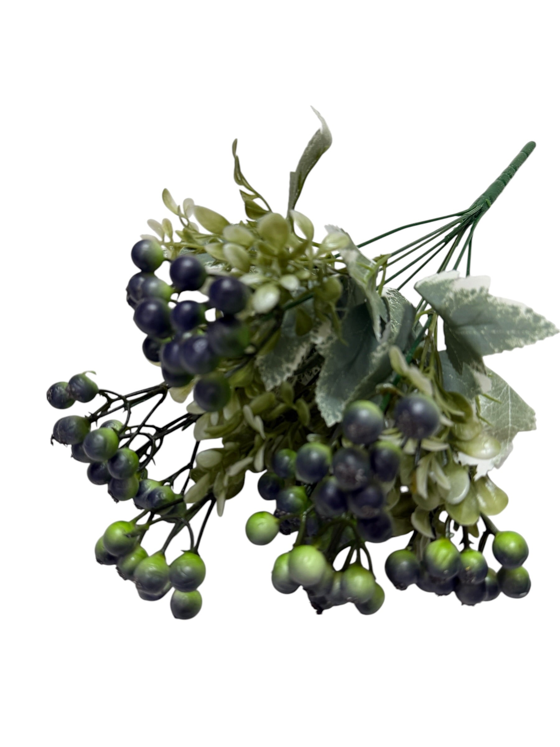 Buchet Bobite Lacuite Cu Frunze Brumate Bleumarin