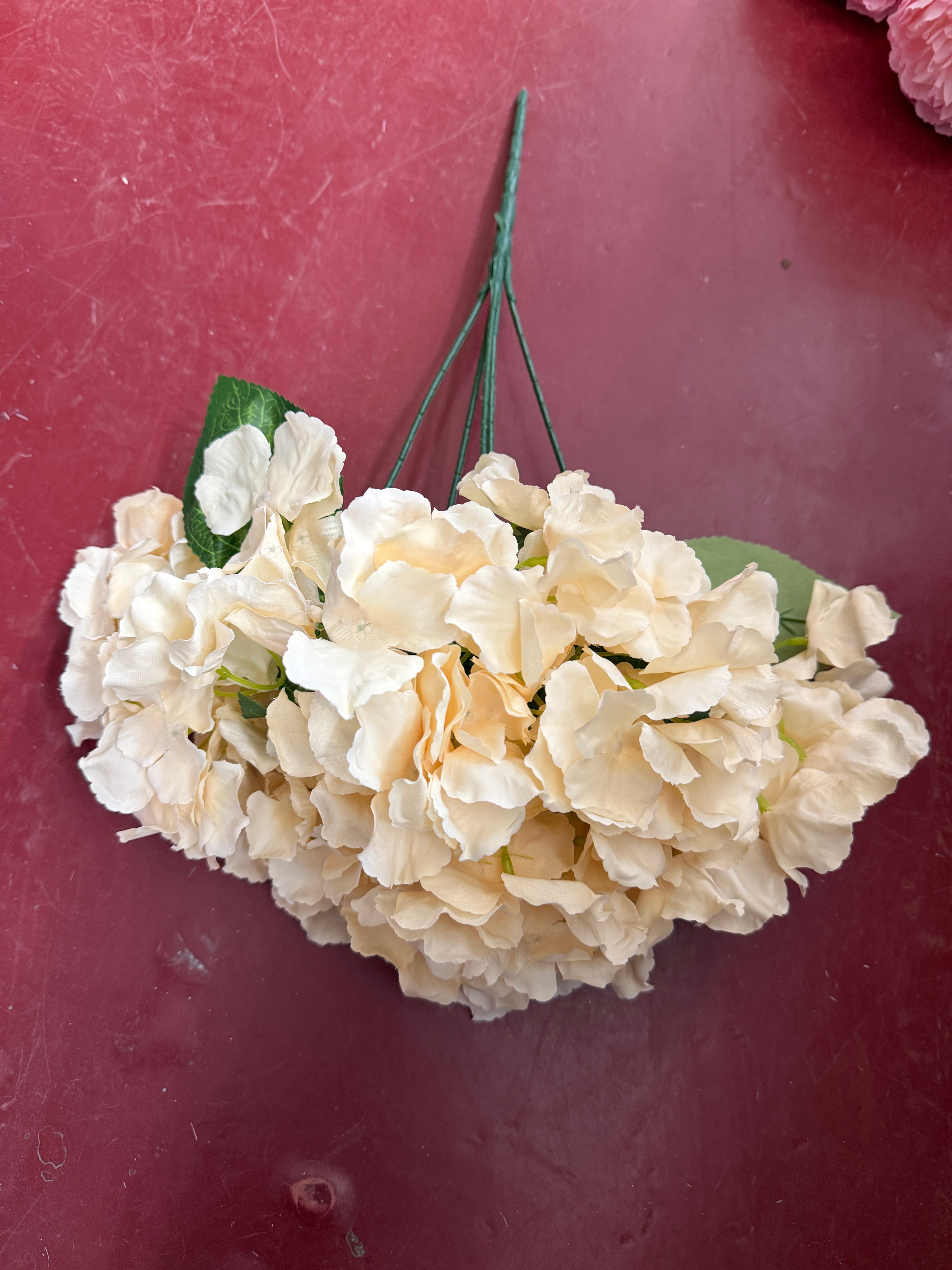 Buchet 5 Hortensii Artificiale Somon