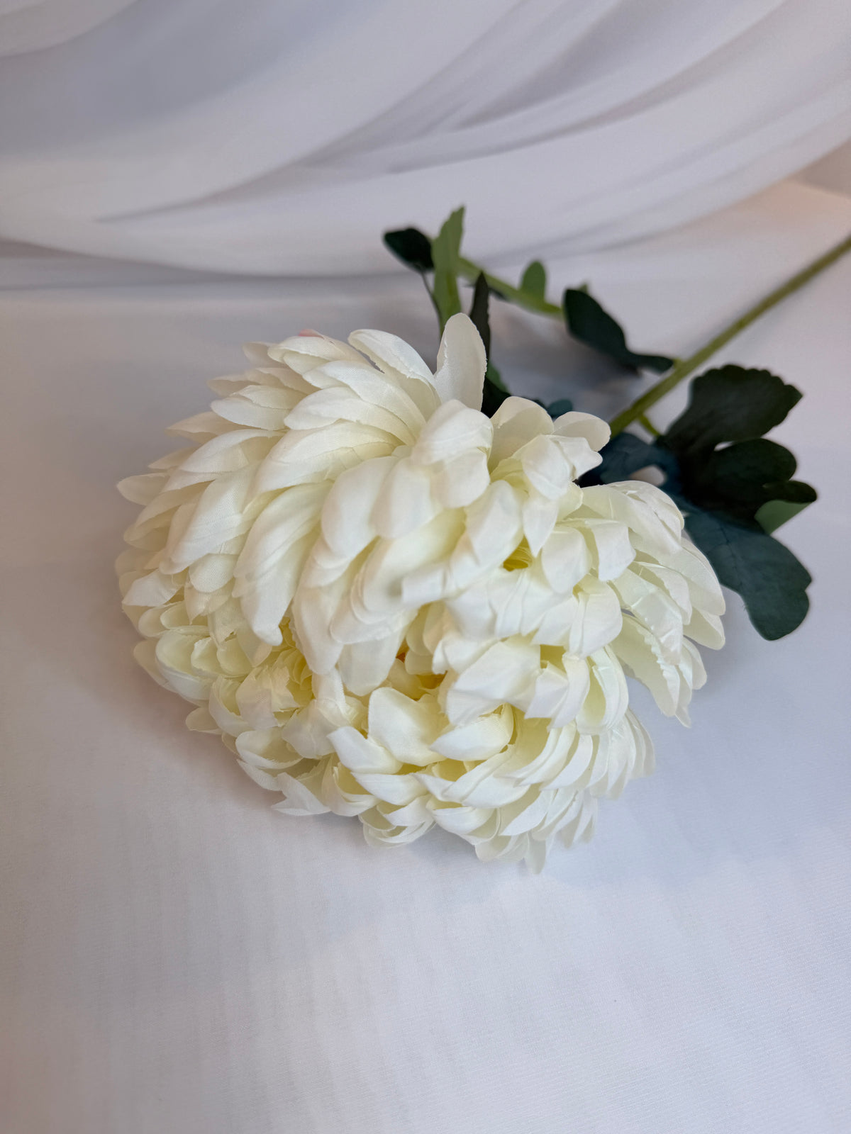 Crizantema Artificiala cu o Floare Mare
