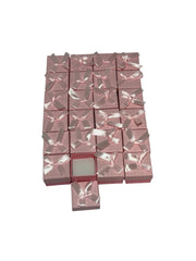 Cutie Carton Pentru Bijuterii 5x5cm 24/set Patratele Roz