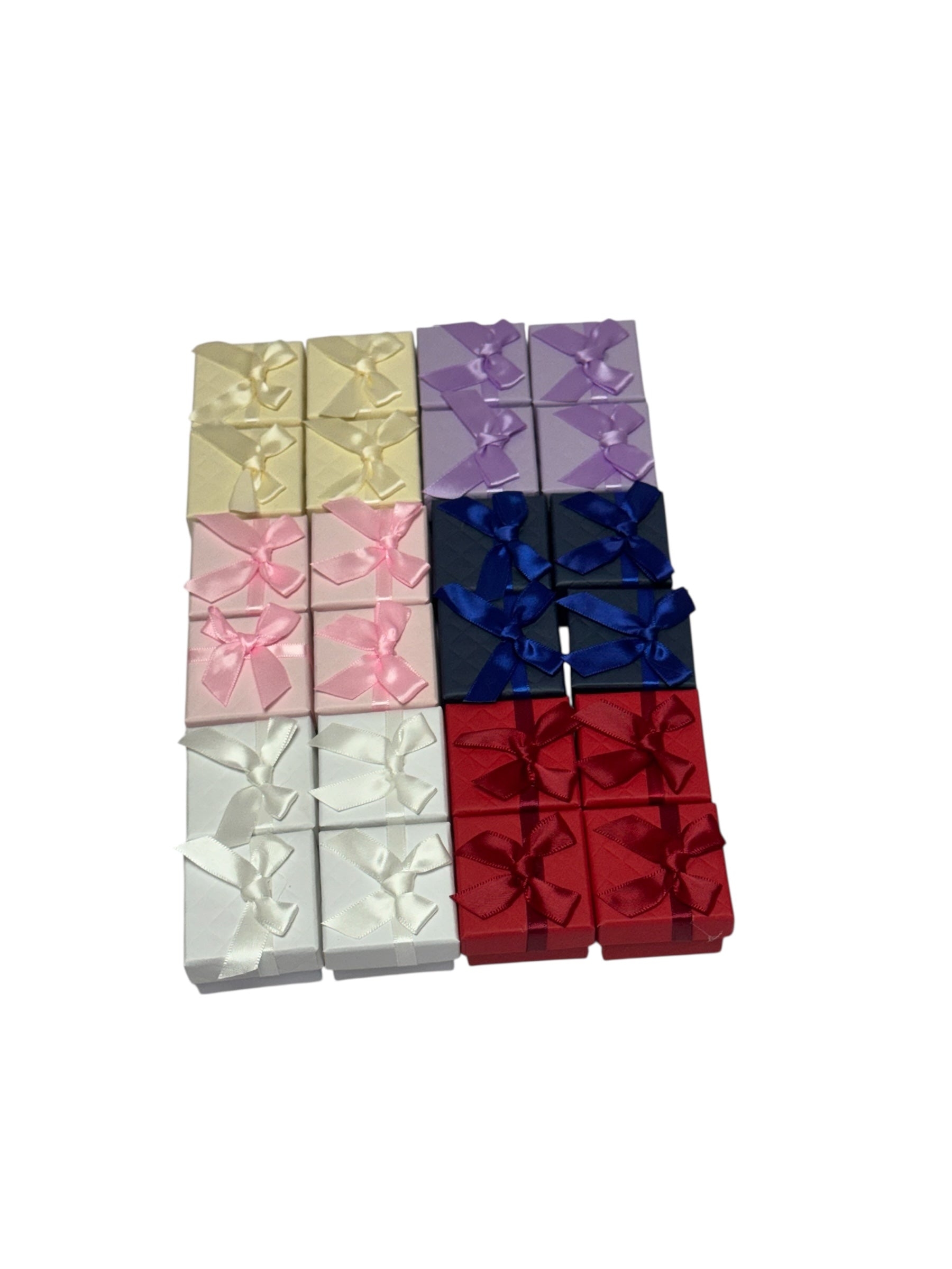 Cutie Carton Pentru Inel 5x5cm 24/set Brocat