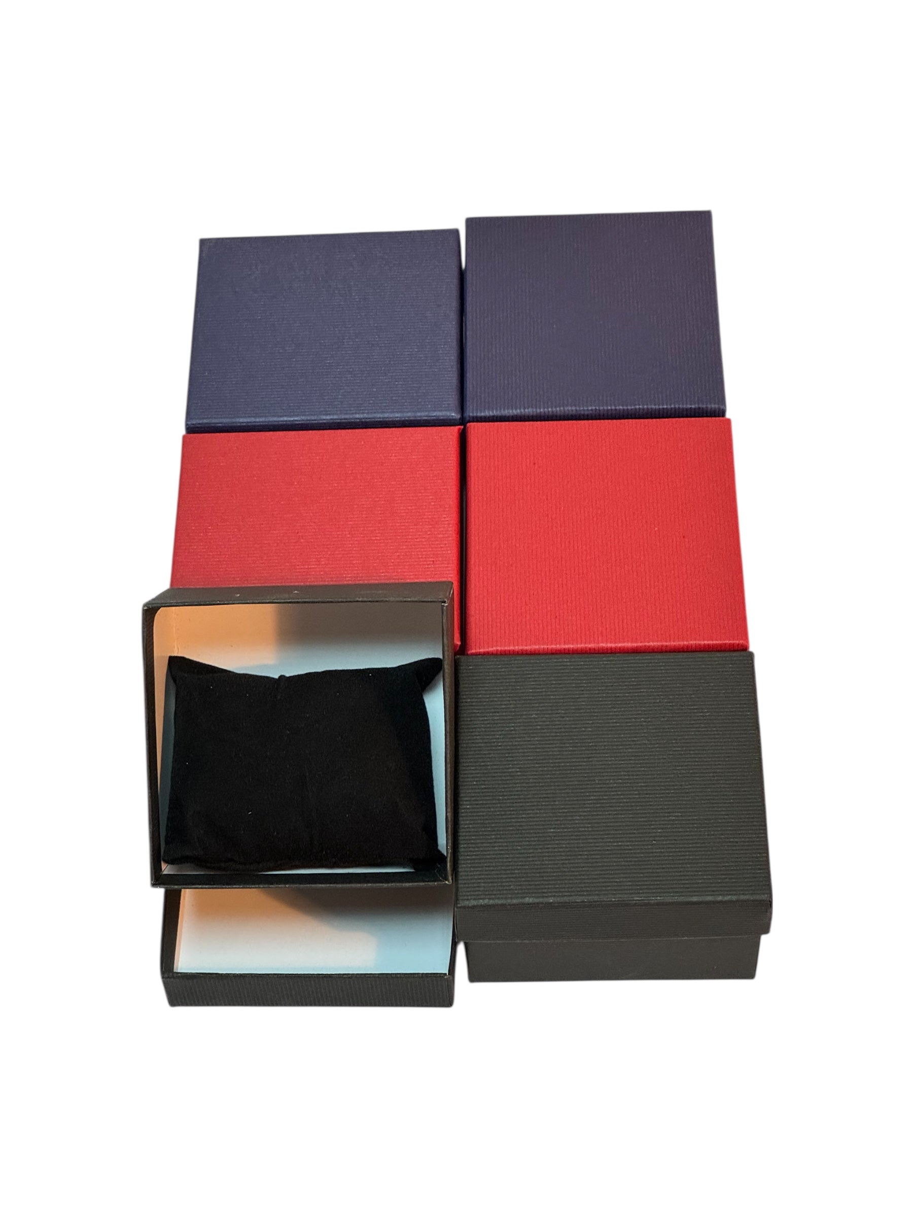 Cutii Carton Cu Pernuta  Pentru Ceas 8,5x9cm 6/set