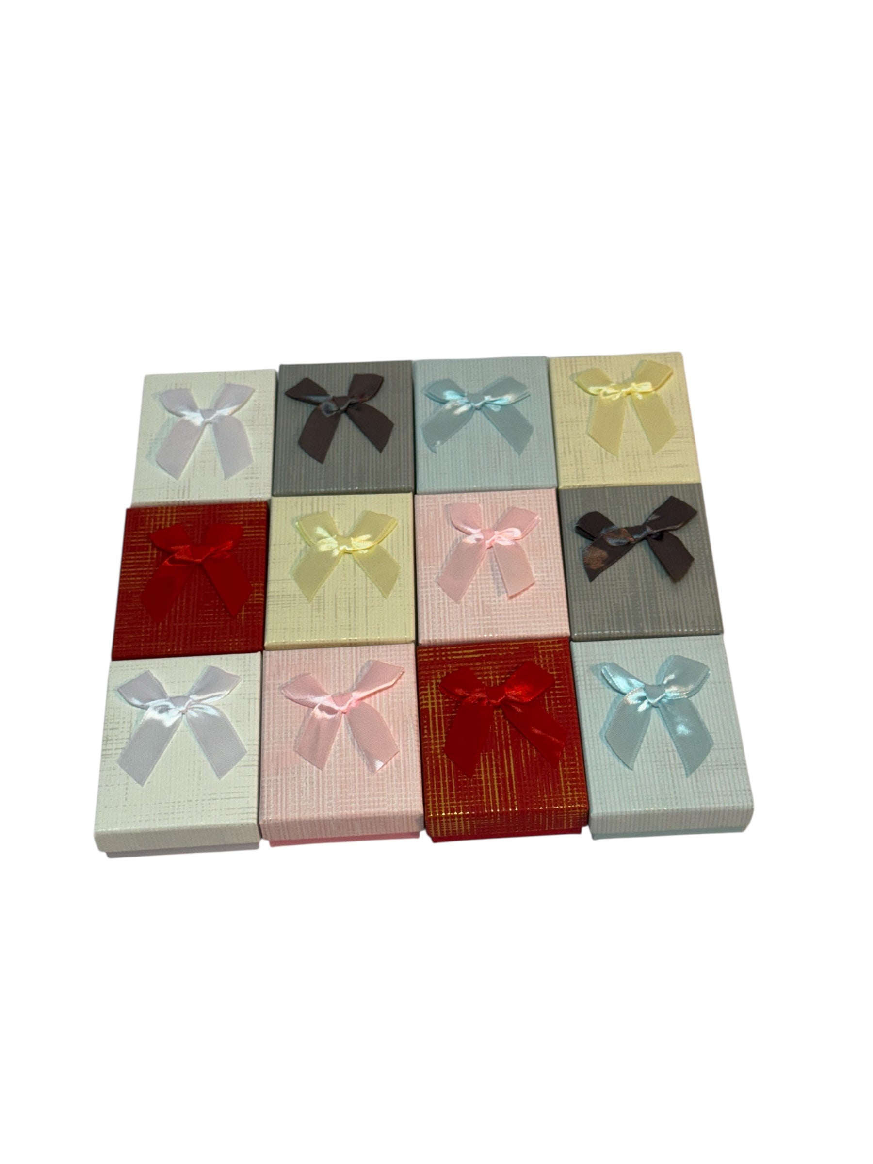 Cutii Carton  Bijuterii 7x9 cm Patratele Metalizat