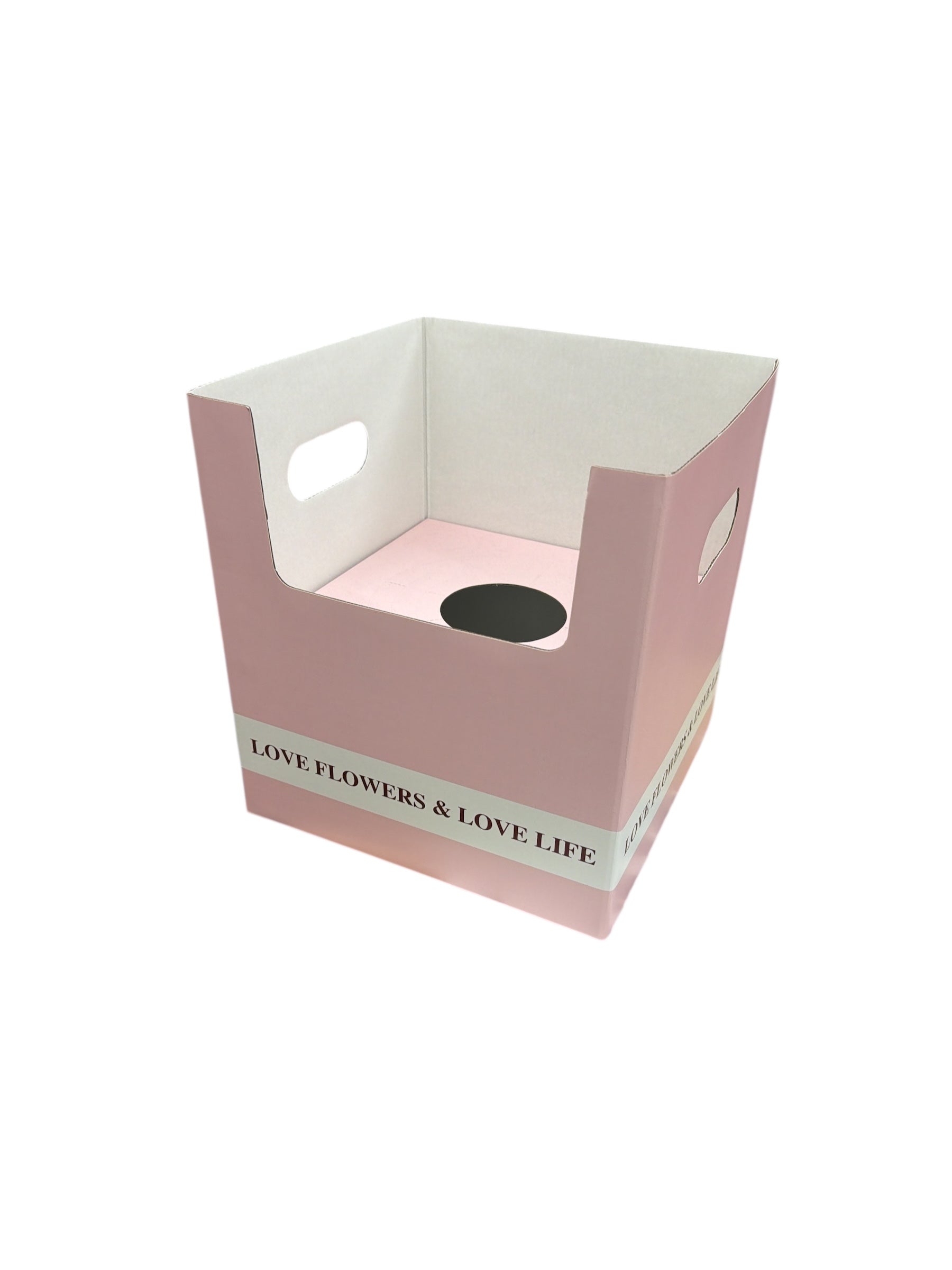 Cutie Cadou Pentru Aranjamente Florale Carton 24x24x26 cm
