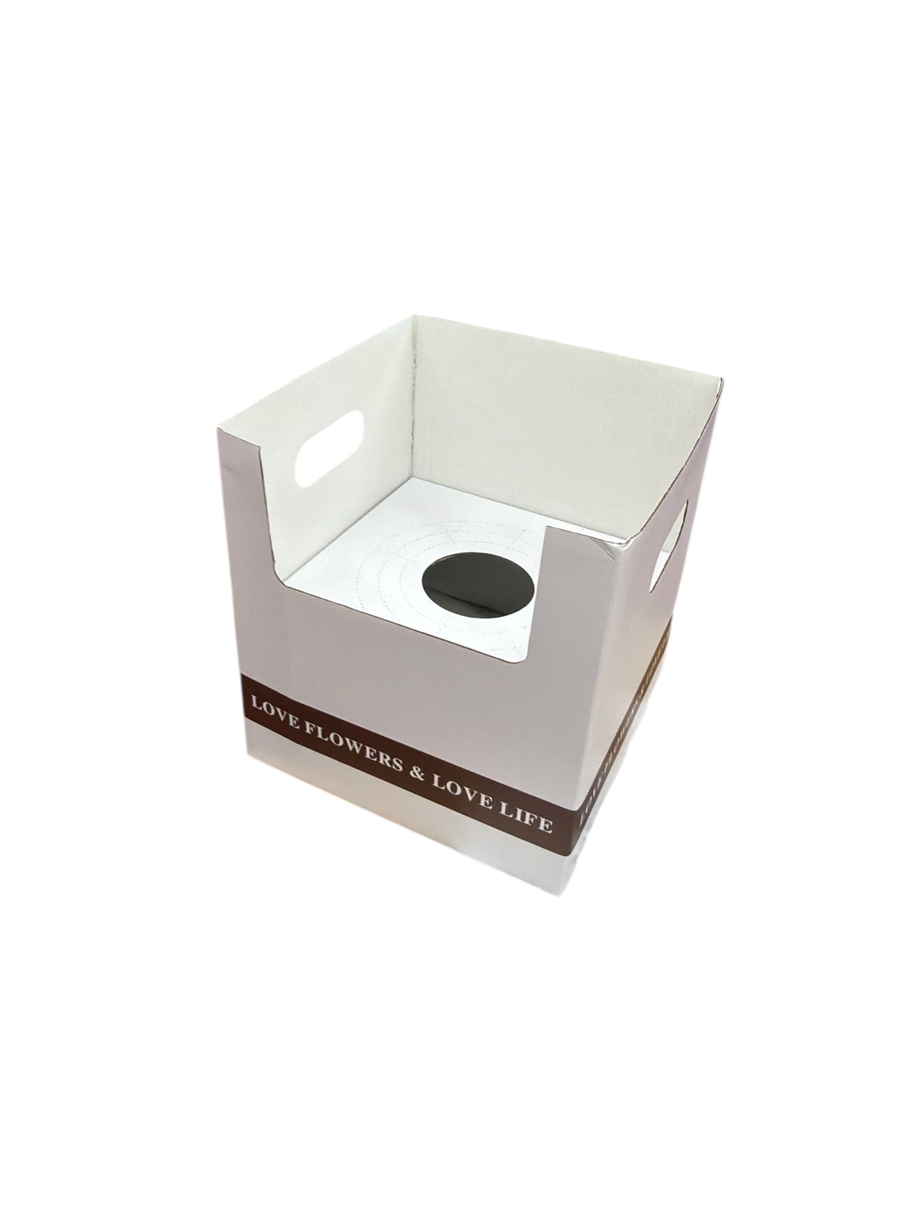 Cutie Cadou Pentru Aranjamente Florale Carton 24x24x26 cm