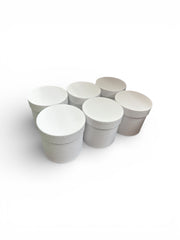 Cutii Carton 10cmx10cm 6/set Alb