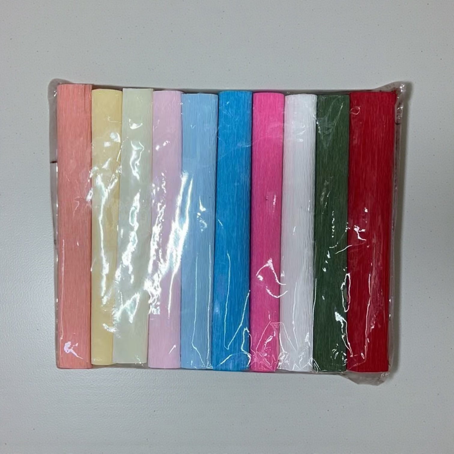 Hartie Creponata  25cm-2,5m 10/set