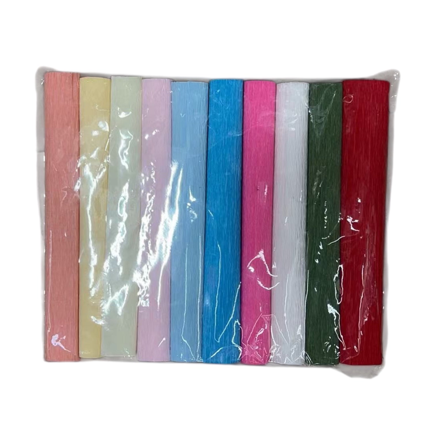 Hartie Creponata  25cm-2,5m 10/set