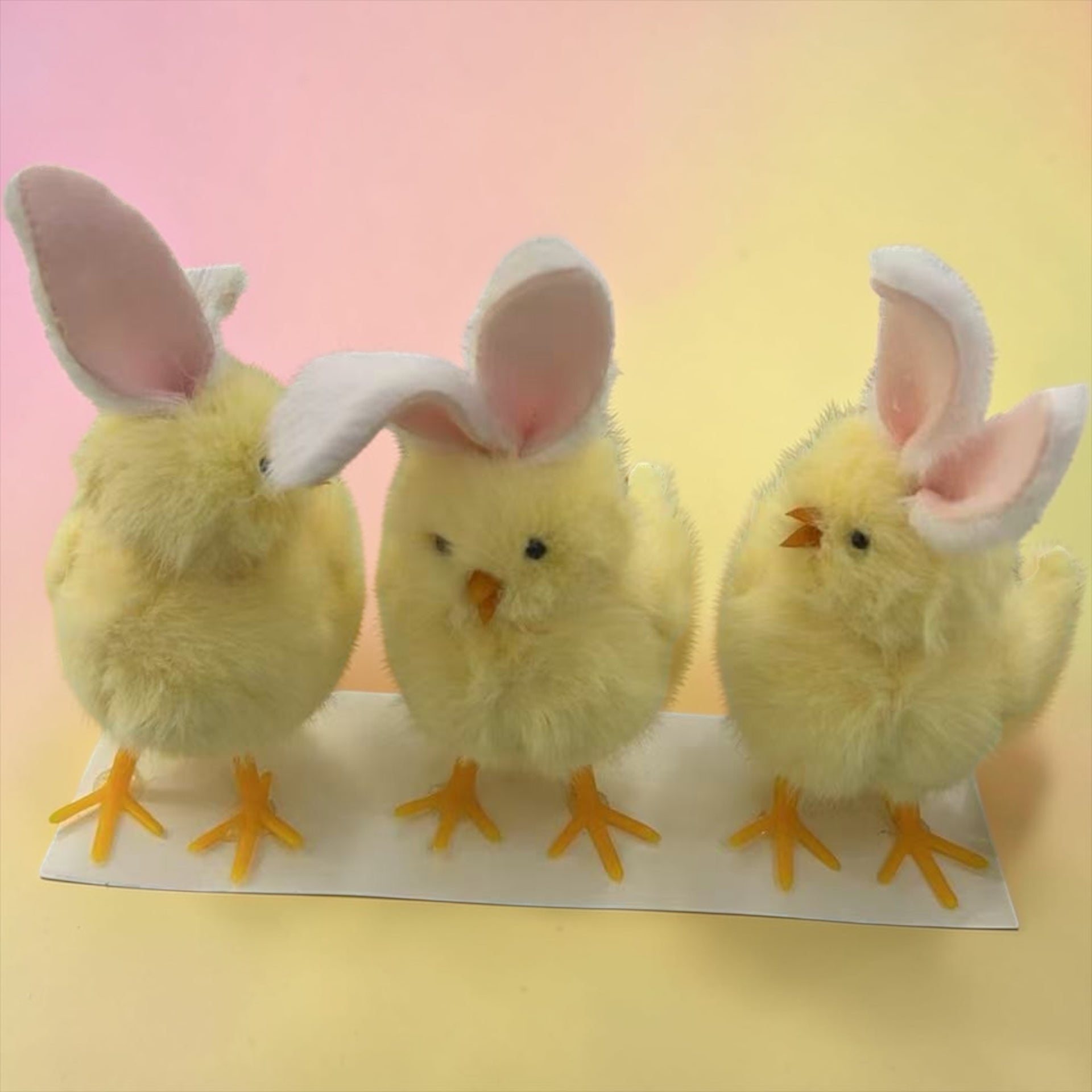 Decoratiune Paste Pui Cu Urechi De Iepure H12,5cm