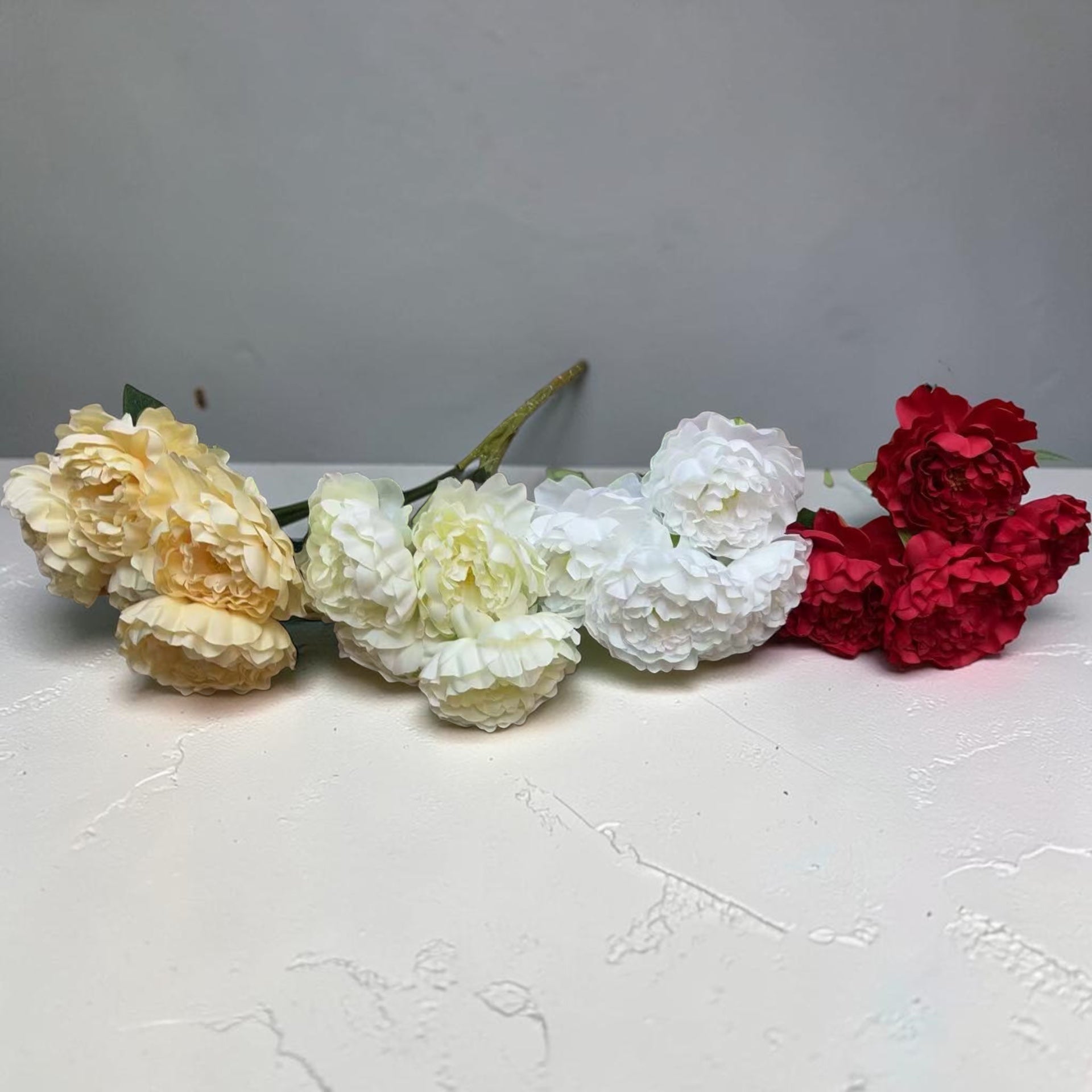 Bujori in Buchet de 5 Flori