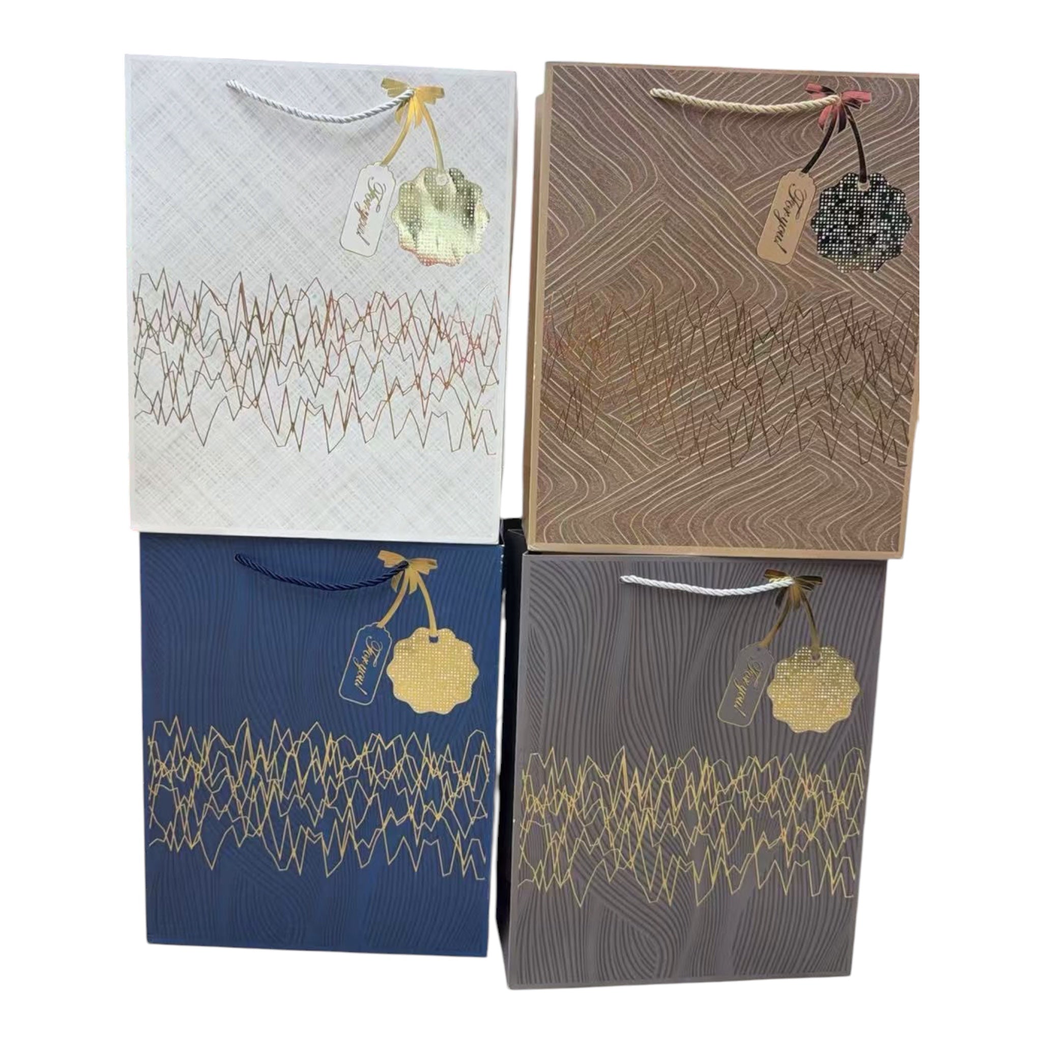 Pungi Cadou Cu  Model Abstract 12/set