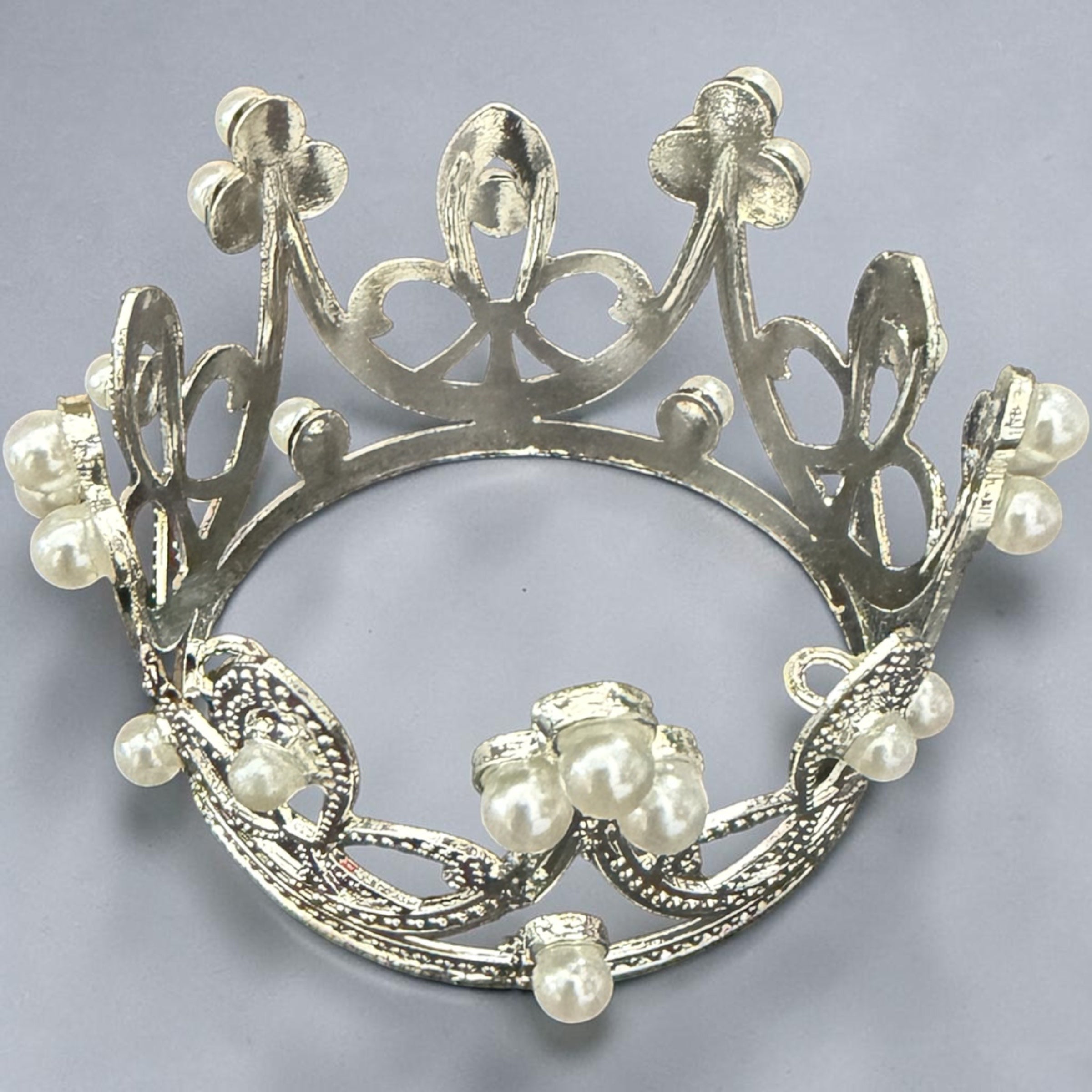 Coronita Metal Cu Strasuri Decorativa Mica