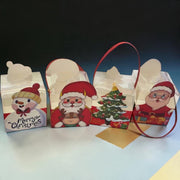 Cutii Cadou Craciun Carton Decupat Cu Acetofan 12/set