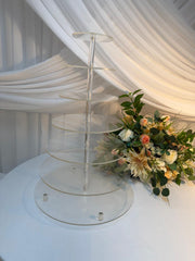 Platou Candy Bar 7 etaje Plastic Acril Transparent