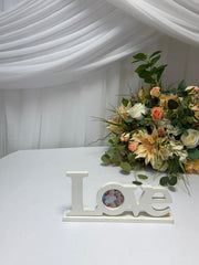 Ornament Decor LOVE Lemn