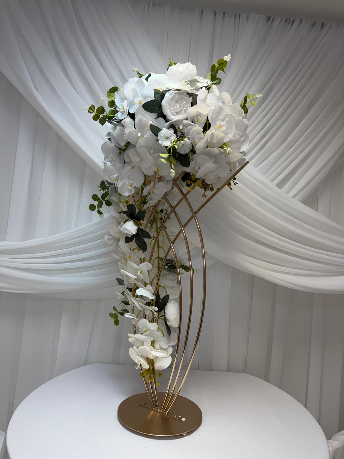 Suport Aranjamente Florale Metal Auriu 90cm